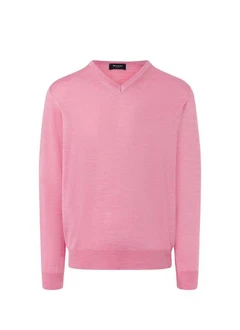 MAERZ Muenchen V-Ausschnitt Pullover Rosa