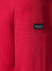 MAERZ Muenchen V-Ausschnitt Pullover Rot