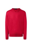 MAERZ Muenchen V-Ausschnitt Pullover Rot