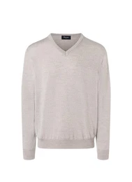 Strickpullover Pullover V-Ausschnitt 1/1 Arm