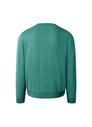 MAERZ Muenchen V-Ausschnitt Pullover Grün/Türkis