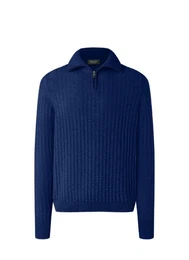 Strickpullover Pullover Troyer 1/1 Arm