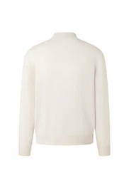 MAERZ Muenchen Pullover Stehkragen 1/1 Arm Creme/Weiß/Beige/Khaki