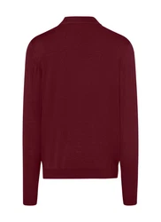 MAERZ Muenchen Pullover Stehkragen 1/1 Arm Dunkelrot/Bordeaux
