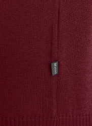 MAERZ Muenchen Pullover Stehkragen 1/1 Arm Dunkelrot/Bordeaux