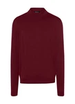 MAERZ Muenchen Pullover Stehkragen 1/1 Arm Dunkelrot/Bordeaux