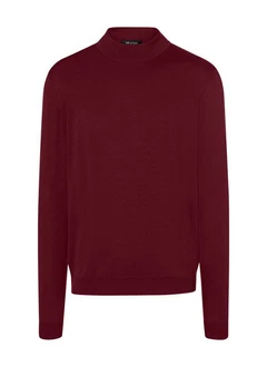 MAERZ Muenchen Pullover Stehkragen 1/1 Arm Dunkelrot/Bordeaux