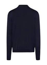 MAERZ Muenchen Pullover Stehkragen 1/1 Arm Dunkelblau