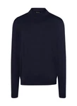 MAERZ Muenchen Pullover Stehkragen 1/1 Arm Dunkelblau