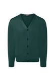 MAERZ Muenchen Strickjacke Cardigan Dunkelgrün/Grün/Türkis