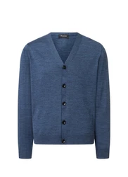 MAERZ Muenchen Strickjacke Cardigan Blau/Hellblau/Dunkelblau