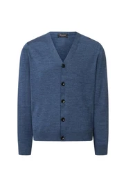 MAERZ Muenchen Strickjacke Cardigan Blau/Hellblau/Dunkelblau