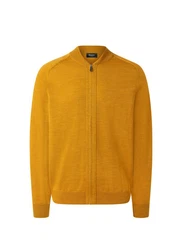 MAERZ Muenchen Strickjacke Zip 1/1 Arm Gelb