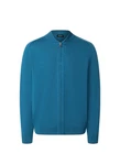 MAERZ Muenchen Strickjacke Zip 1/1 Arm Blau/Türkis/Hellblau