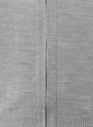 MAERZ Muenchen Strickjacke Zip 1/1 Arm Grau/Hellgrau/Dunkelgrau