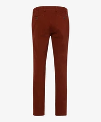 EUREX by BRAX 5-Pocket Hose Chinohose THILO Braun/Rot/Dunkelrot/Orange