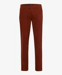 EUREX by BRAX 5-Pocket Hose Chinohose THILO Braun/Rot/Dunkelrot/Orange