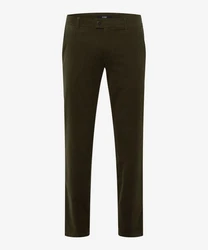 EUREX by BRAX 5-Pocket Hose Chinohose THILO Dunkelgrün/Khaki