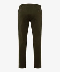EUREX by BRAX 5-Pocket Hose Chinohose THILO Dunkelgrün/Khaki