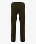 EUREX by BRAX 5-Pocket Hose Chinohose THILO Dunkelgrün/Khaki