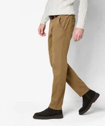 EUREX by BRAX 5-Pocket Hose Chinohose THILO Khaki/Beige
