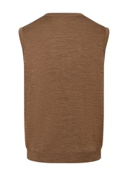 MAERZ Muenchen Pullunder Braun/Beige/Dunkelbraun