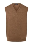 MAERZ Muenchen Pullunder Braun/Beige/Dunkelbraun MAERZ Muenchen Pullunder Braun/Beige/Dunkelbraun