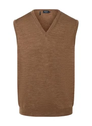 MAERZ Muenchen Pullunder Braun/Beige/Dunkelbraun