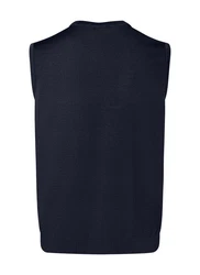 MAERZ Muenchen Pullunder Dunkelblau/Blau