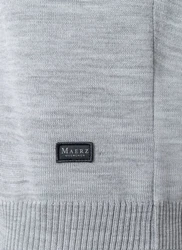 MAERZ Muenchen Pullunder Grau/Hellgrau