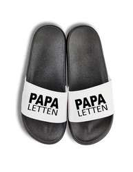 Youth Designz Herren Badelatschen Papa Letten Braun/Grau/Silber/Lila/Rot/Beige
