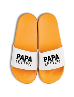 Youth Designz Herren Badelatschen Papa Letten Orange/Gelb/Creme Youth Designz Herren Badelatschen Papa Letten Orange/Gelb/Creme