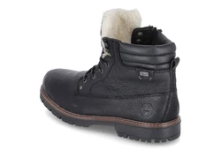Rieker Herren Schnürboot Winterboots schwarz