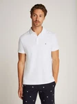 TOMMY HILFIGER Poloshirt 'Essential' weiß