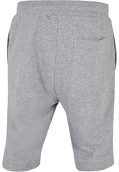 URBAN CLASSICS Sweatshorts Herren Low Crotch Hellgrau/Grau/Dunkelgrau