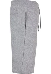 URBAN CLASSICS Sweatshorts Herren Low Crotch Hellgrau/Grau/Dunkelgrau