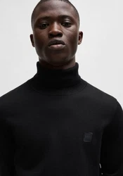 BOSS ORANGE Strickpullover Akiro_S schwarz