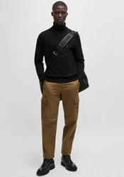 BOSS ORANGE Strickpullover Akiro_S schwarz