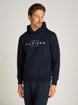 Hoodie Tommy Hilfiger Tommy Hilfiger Hoody mit Logo Dunkelblau/Blau/Lila/Braun