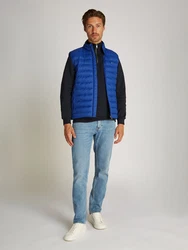Tommy Hilfiger Steppweste PACKABLE RECYCLED VEST mit Logostickerei blau
