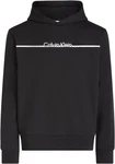 Calvin Klein Big&Tall Sweatshirt BT_SPLIT LINE LOGO HOODIE mit Logoprint Grün