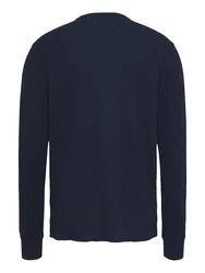 Tommy Jeans Langarmshirt TJM SLIM WAFFLE L/S TEE EXT 
