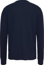 Tommy Jeans Langarmshirt TJM SLIM WAFFLE L/S TEE EXT 