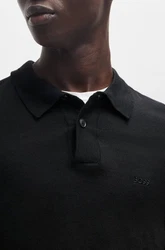 BOSS Pullover Avac Schwarz/Dunkelblau/Braun