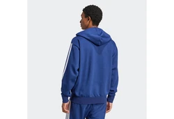 adidas Sportswear Sweatshirt 3S FL FZ HD Blau/Hellblau/Dunkelblau