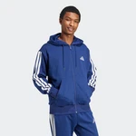 adidas Sportswear Sweatshirt 3S FL FZ HD Blau/Hellblau/Dunkelblau