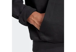 ADIDAS SPORTSWEAR Sportsweatshirt 'FEELCOZY' Schwarz/Dunkelgrün