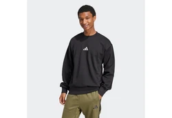 adidas Sportswear Sweatshirt FEELCOZY SWT Schwarz/Hellgrau/Dunkelgrau
