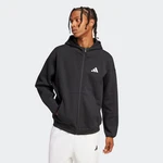 adidas Sportswear Kapuzensweatshirt FI SL FZ Schwarz/Dunkelgrau/Hellgrau