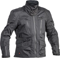 Halvarssons Motorradjacke Gruven Schwarz/Dunkelgrau/Grau/Braun